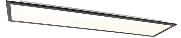 Modern taklampa svart inkl LED 120 cm - Liv