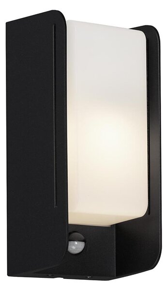 Briloner 3017-015 - Utomhus vägglampa med sensor 1xE27/12W/230V IP44