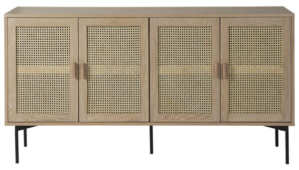 NFG - RAFFELS Sideboard 4 dörr/ek WL100