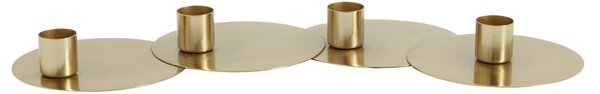 Nordal - CIRCLES 4-in-one, brass candle holder