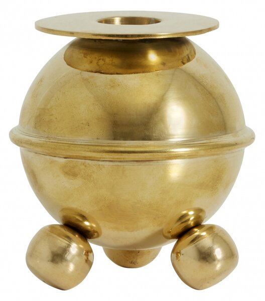 Nordal - KOSTER candle holder, pure brass