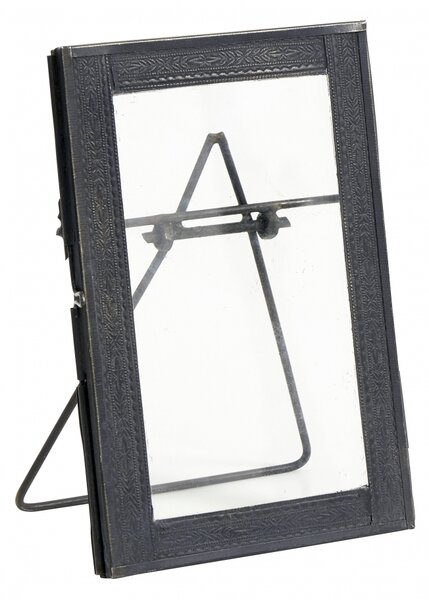 Nordal - Photo frame f/standing, small, black