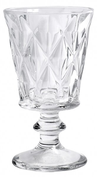 Nordal - DIAMOND white wine glass, clear