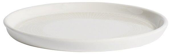 Nordal - GRAPHIC cake plate, white/sand