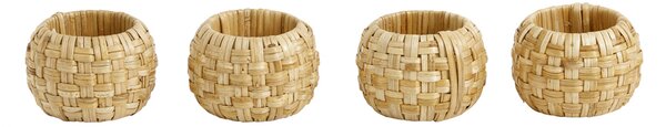 Nordal - Napkin ring, weaved cane, natural