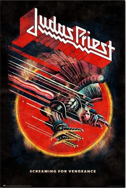 Poster, Affisch Judas Priest - Screaming For Vengeance