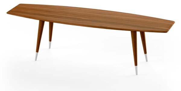 Naver Collection - Coffee table / AK2580 by Nissen & Gehl - Soffbord - Oiled walnut - L160 x D50 x H46 cm