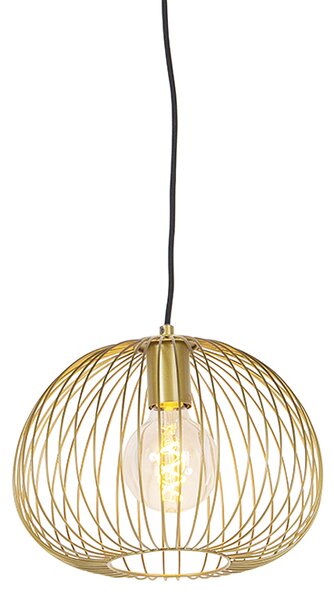 Design hängande lampa guld - Wire Dough