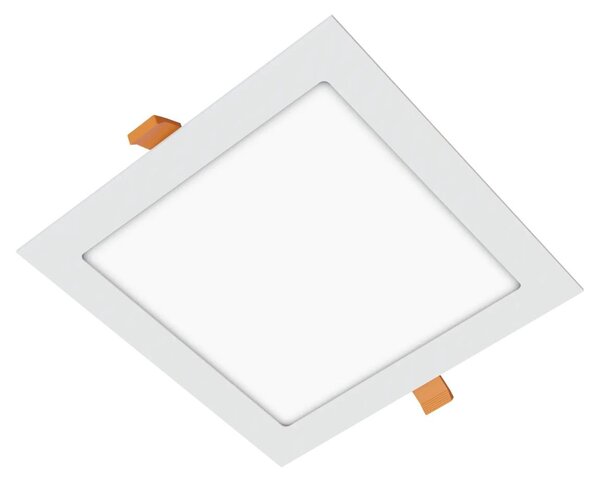 APLED - Infälld LED badrumsbelysning SQUARE LED/18W/230V IP40 22x22 cm vit