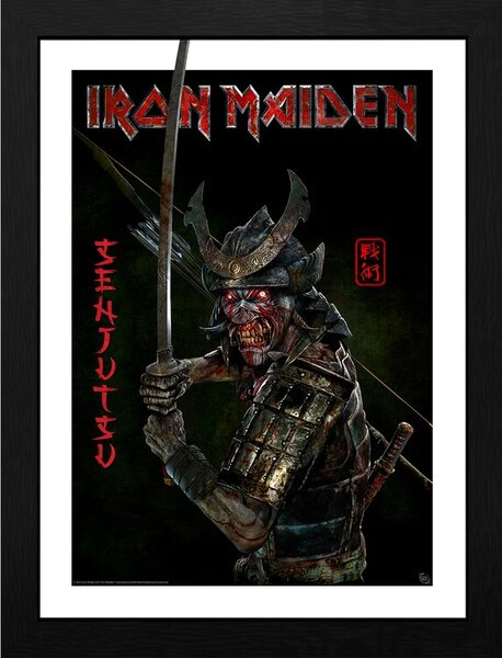 Inramad poster Iron Maiden - Senjutsu