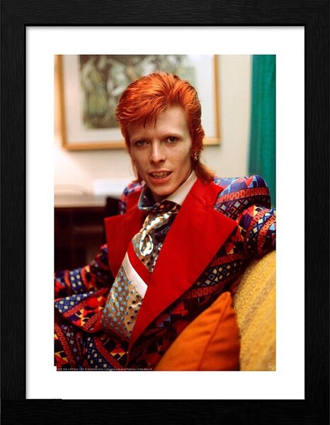 Inramad poster David Bowie - Mick Rock