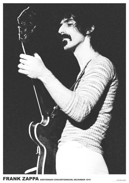Poster, Affisch Frank Zappa - Amsterdam ’70