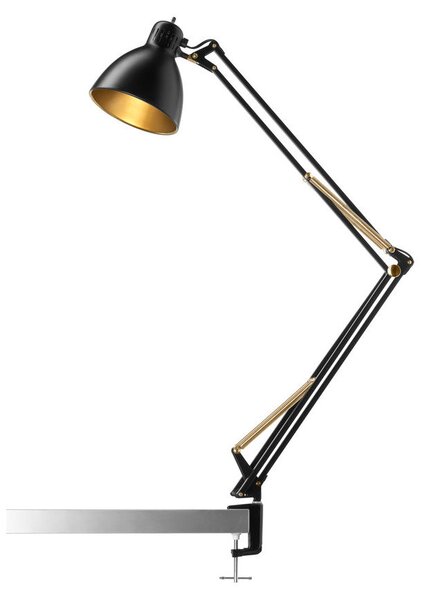 Archi T2 Bordslampa Svart/Guld - Nordic Living